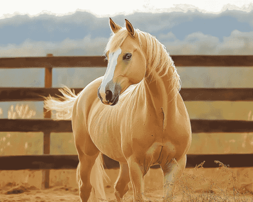 Aesthetic Palomino Diamond Painting