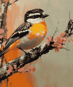 Aesthetic Pardalote Bird Diamond Painting