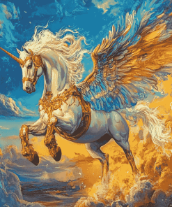 Aesthetic Pegasus Fantasy Diamond Painting