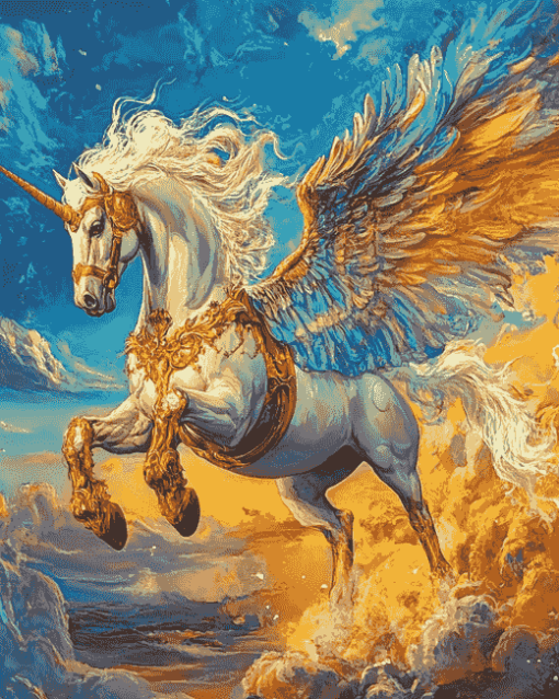 Aesthetic Pegasus Fantasy Diamond Painting