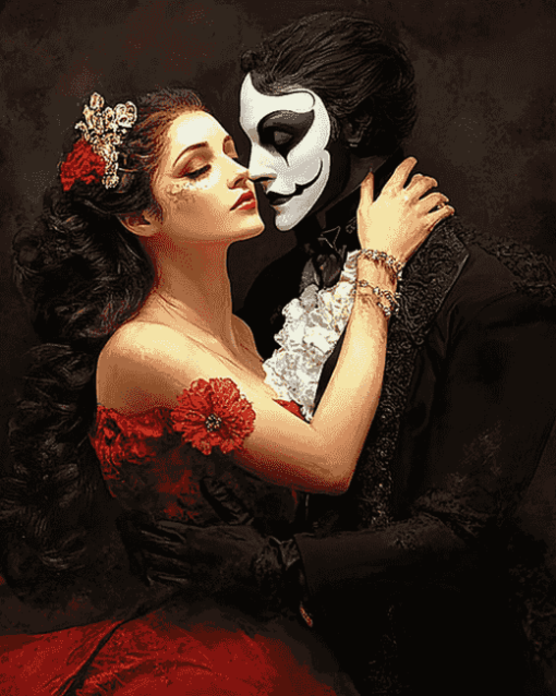 Aesthetic Phantom Opera Diamond Painting