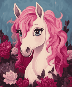 Aesthetic Pinkie Pony Diamond Painting