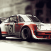 Aesthetic Porsche Race Diamond Painting