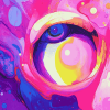 Aesthetic Psychedelic Animation Diamond Painting