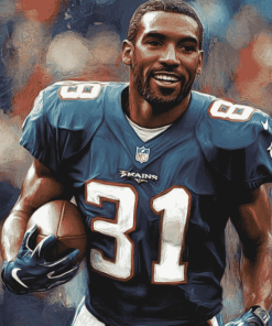 Aesthetic Randy Moss Football Diamond Painting