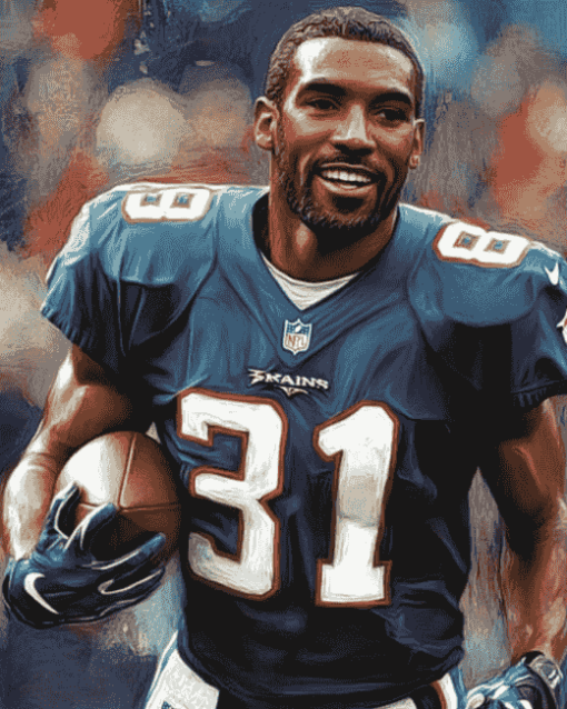 Aesthetic Randy Moss Football Diamond Painting