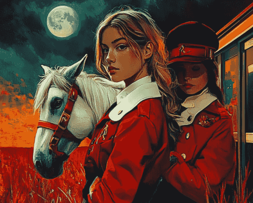 Aesthetic Rebelde Movie Series Diamond Painting