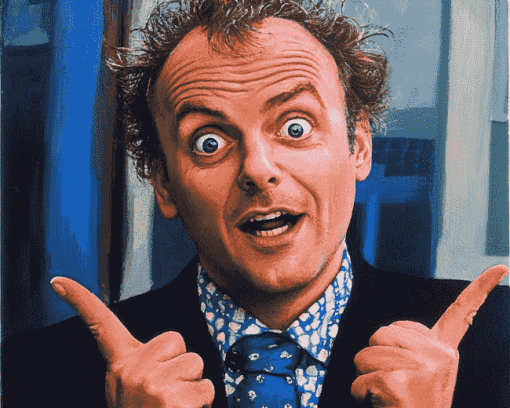 Aesthetic Rik Mayall Celebrity Diamond Painting