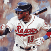 Aesthetic Ronald Acuna Jr Sports Diamond Painting