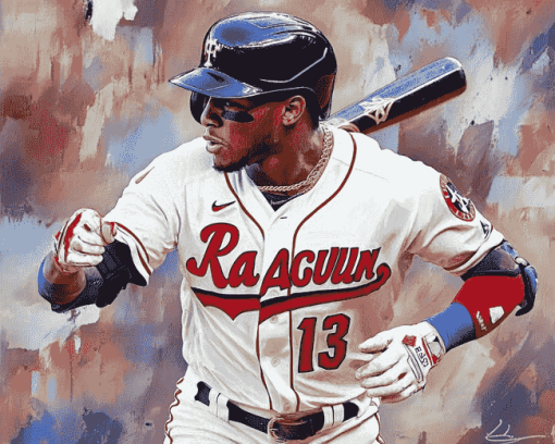 Aesthetic Ronald Acuna Jr Sports Diamond Painting