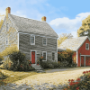 Aesthetic Saltbox House Diamond Painting