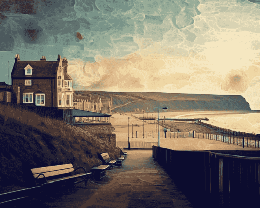 Aesthetic Saltburn Films Diamond Painting