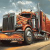 Aesthetic Semi Trucks Diamond Painting