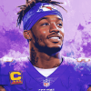 Aesthetic Stefon Diggs Sports Diamond Painting