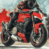 Aesthetic Streetfighter Motorbikes Diamond Painting