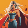 Aesthetic Super Heroine Wonder Diamond Painting