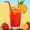 Aesthetic Tropical Juices Diamond Painting