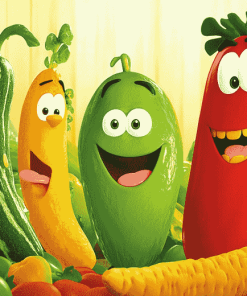 Aesthetic VeggieTales Animation Diamond Painting