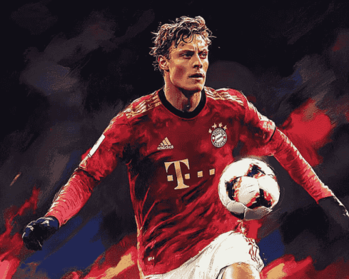 Aesthetic Victor Lindelof Sports Diamond Painting