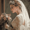 Aesthetic Vintage Bride Diamond Painting