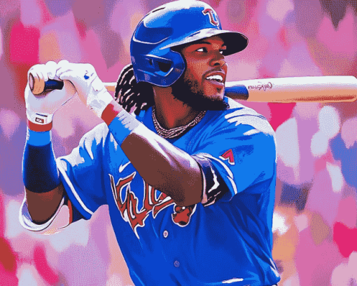 Aesthetic Vladimir Guerrero Jr Diamond Painting