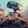 Aesthetic Wall E Animation Diamond Painting