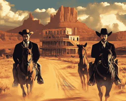 Aesthetic Wild West Diamond Painting