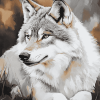 Aesthetic Wolf Diamond Painting