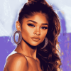 Aesthetic Zendaya Celebrity Diamond Painting