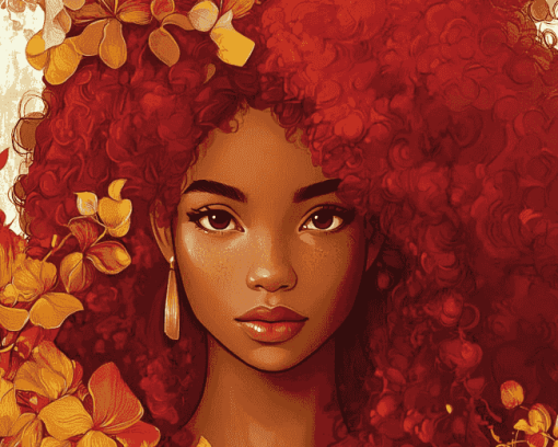 Afro Animation Diamond Painting