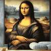 Afro Black Mona Lisa Diamond Painting