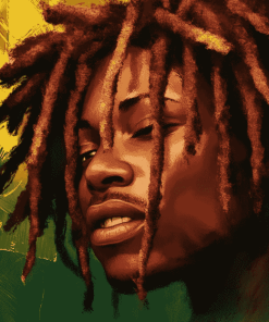 Afro Style Dreadlocks Diamond Painting