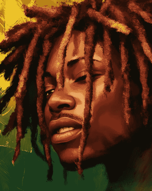 Afro Style Dreadlocks Diamond Painting