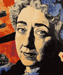 Agatha Christie Famous Women Diamond Painting