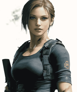 Agent Jill Valentine Resident Evil Diamond Painting