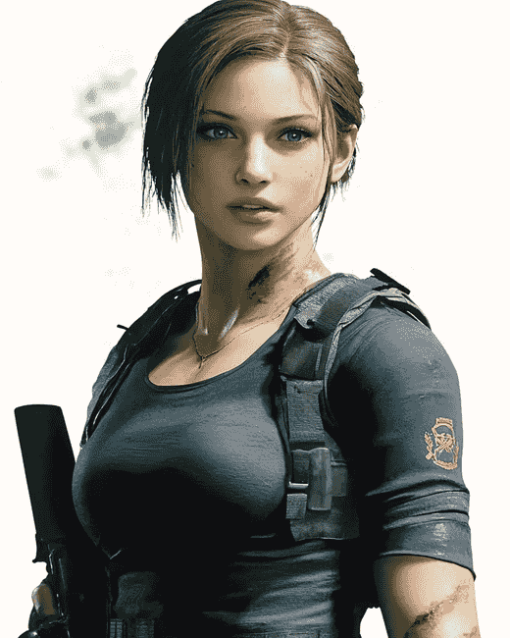 Agent Jill Valentine Resident Evil Diamond Painting