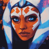 Ahsoka Tano Animated Movies Diamond Painting