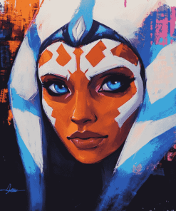 Ahsoka Tano Animated Movies Diamond Painting