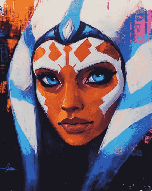 Ahsoka Tano Animated Movies Diamond Painting