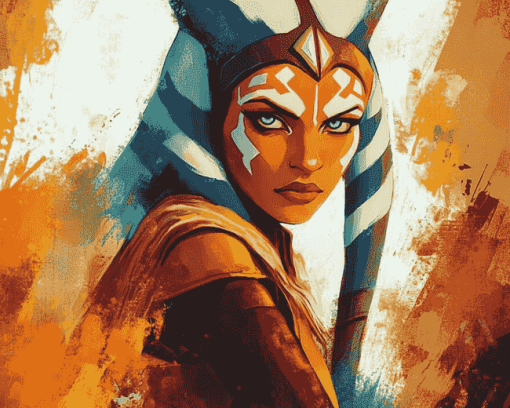 Ahsoka Tano Animation Diamond Painting