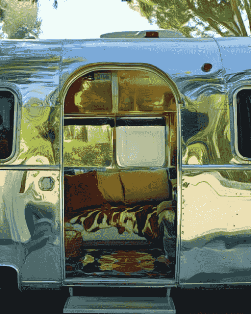 Airstream Caravans Diamond Painting