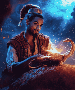 Aladdin 2019 Movie Magic Diamond Painting