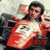 Alain Prost Nascar Driver Diamond Painting