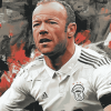 Alan Shearer Famous Footballer Diamond Painting