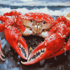 Alaskan King Crabs Diamond Painting