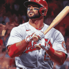 Albert Pujols Sports Legend Diamond Painting