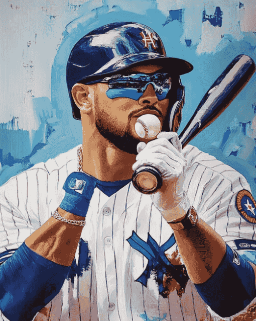 Alek Manoah Blue Jays Diamond Painting