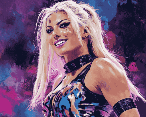 Alexa Bliss Famous Wrestler Diamond Painting