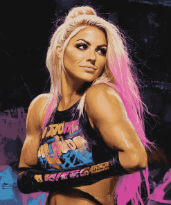 Alexa Bliss Famous Wrestler Diamond Painting