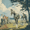 Alfred Munnings Landscapes Diamond Painting